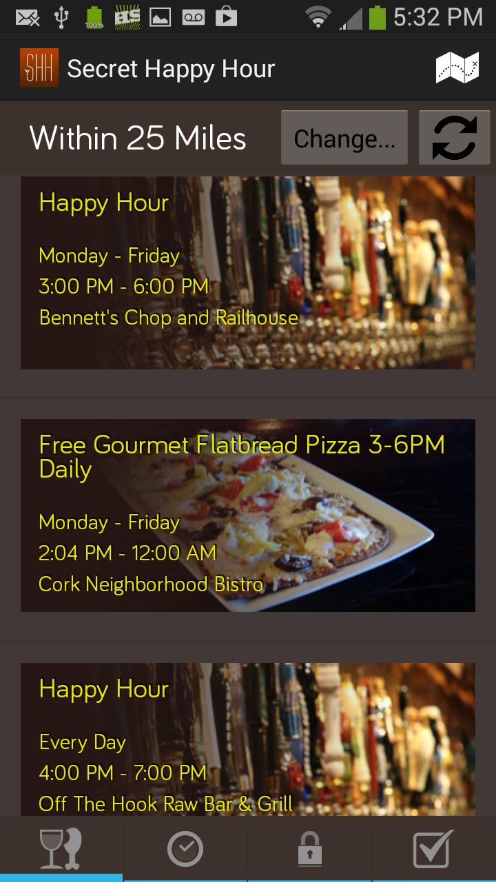 Secret Happy Hour