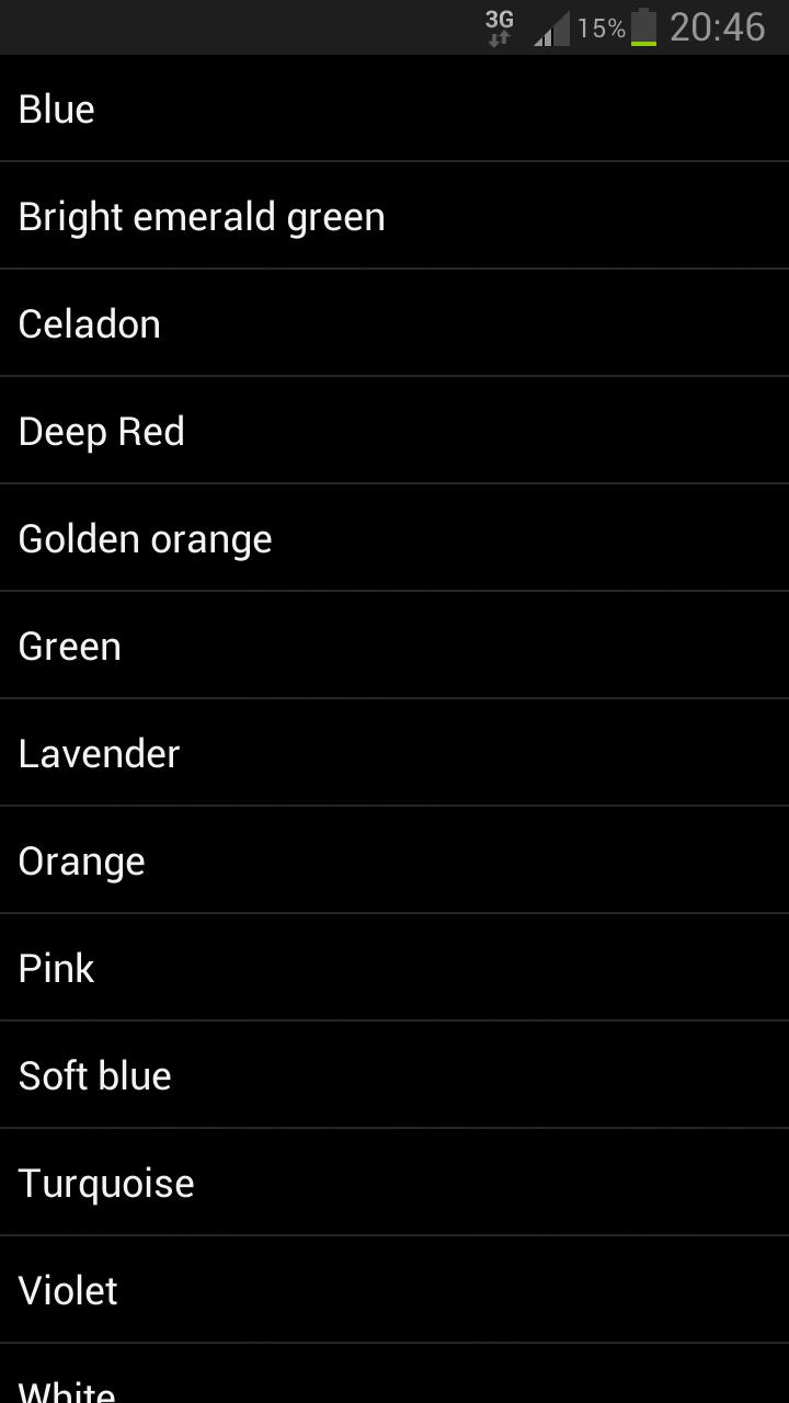 Colors of Aura