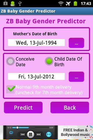 ZB Baby Gender Predictor
