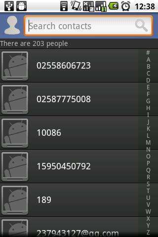 Contact Widget