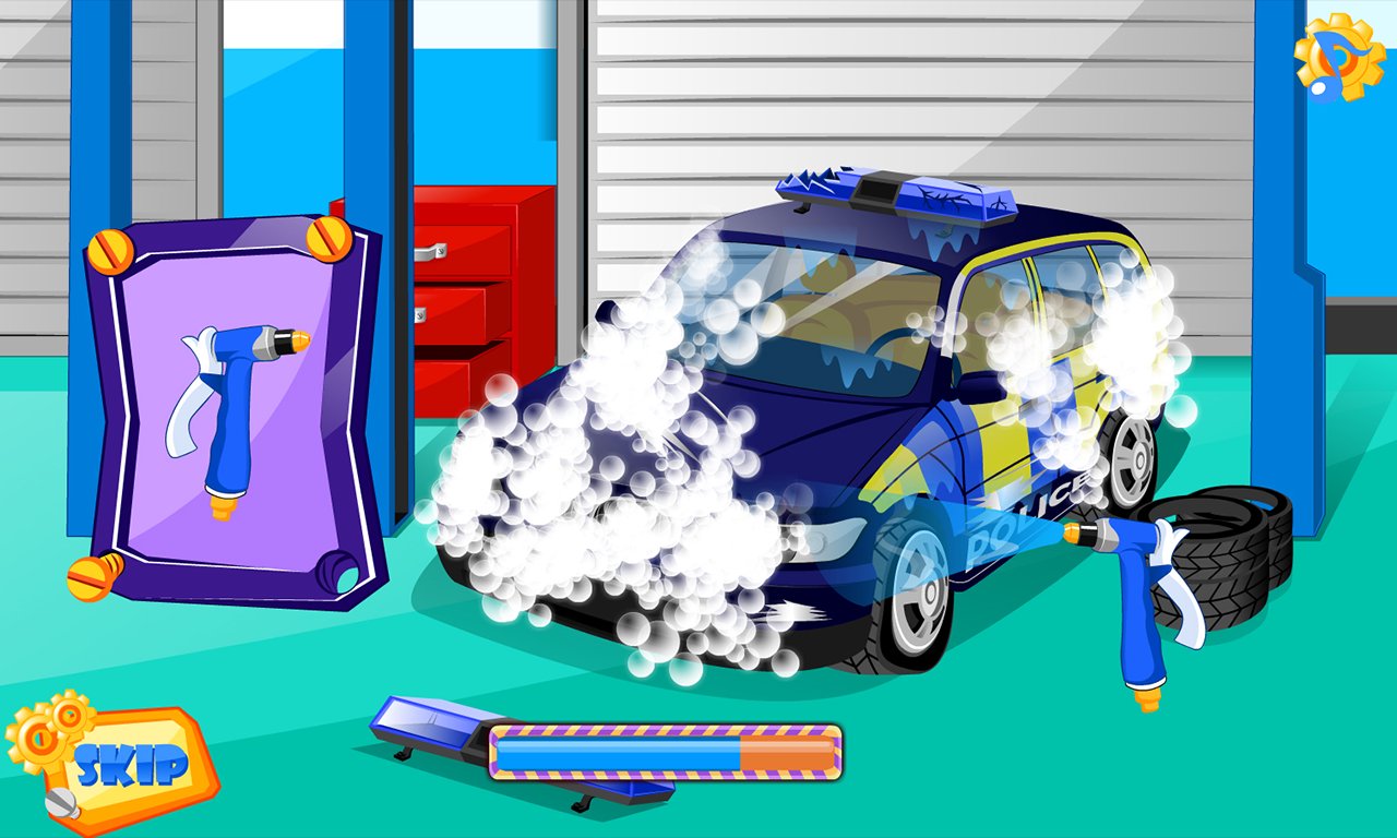 Emergency car wash