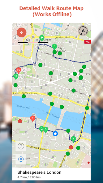 Valencia Map and Walks