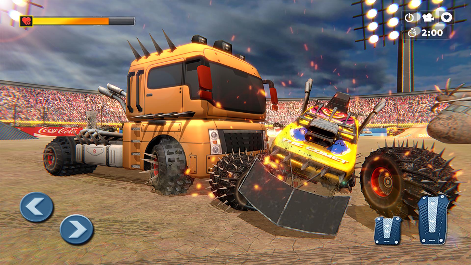 US Car Derby Demolition War Fi
