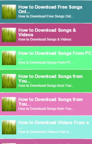 Download hd video song