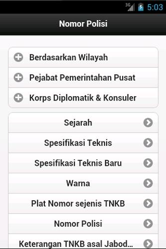 Plat Nomor Polisi