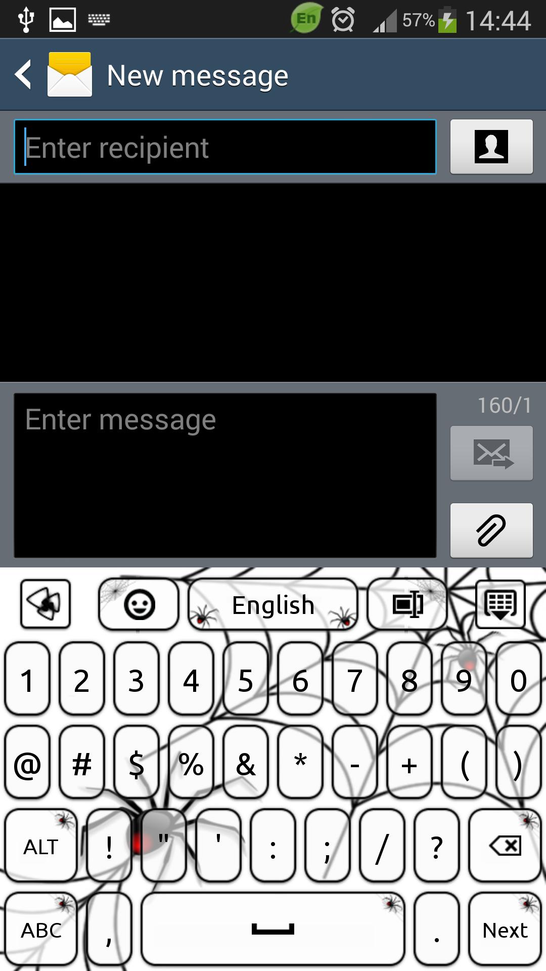 Spider Web Keyboard