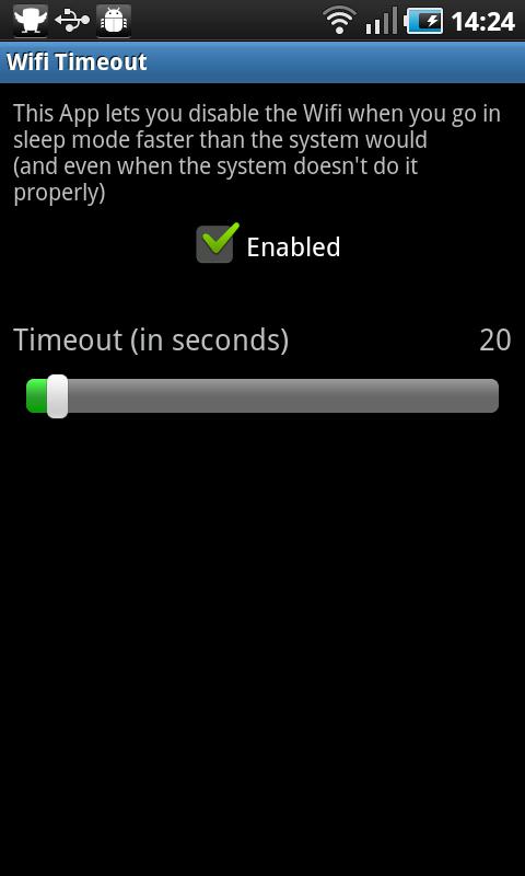 Wifi Timeout