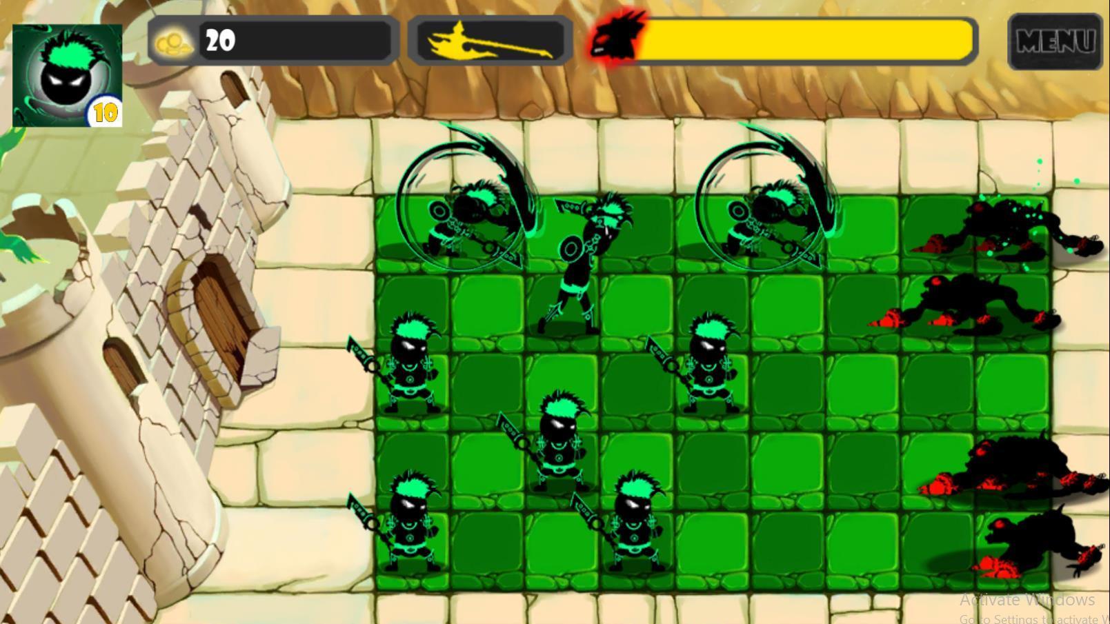 Stickman Legends : Stickman Vs Zombie