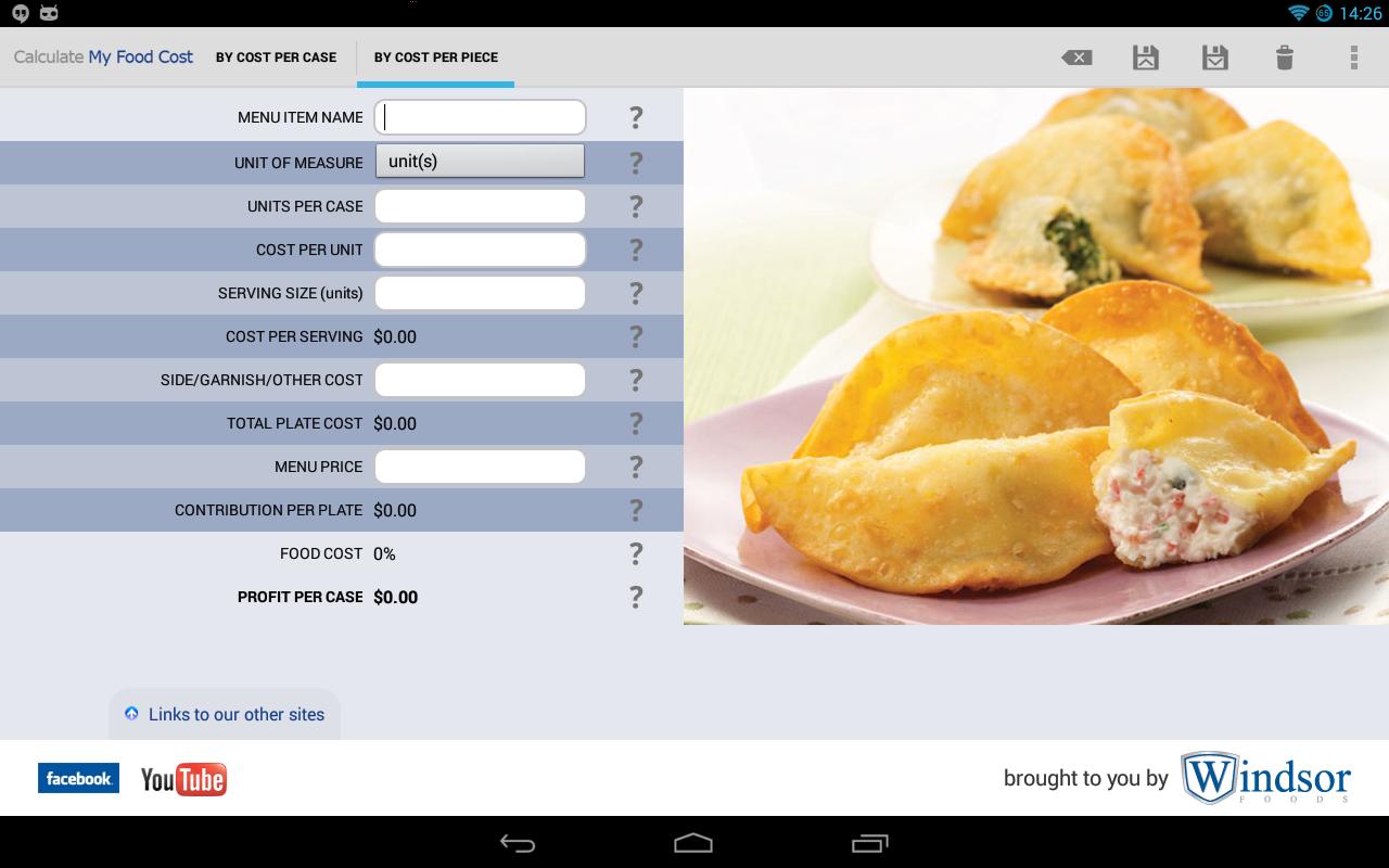 Ajinomoto Food Calc