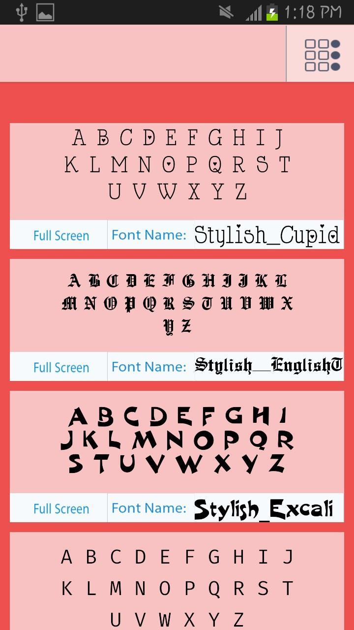 Stylish Fonts Free