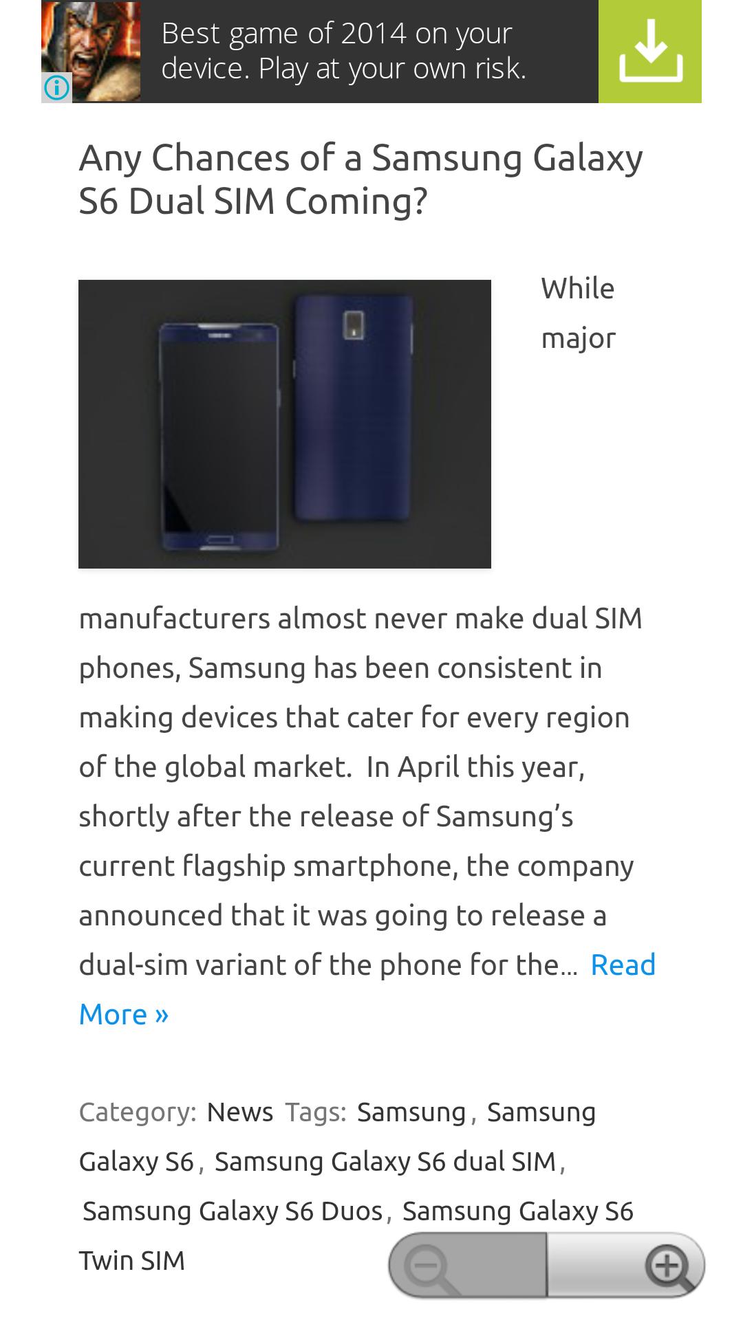 Samsung Galaxy S6 News