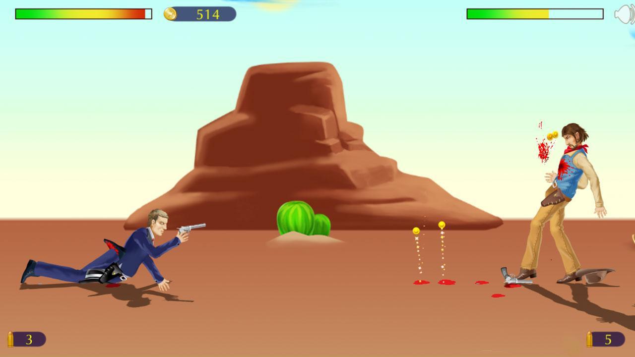 Western Cowboy Gun Fight