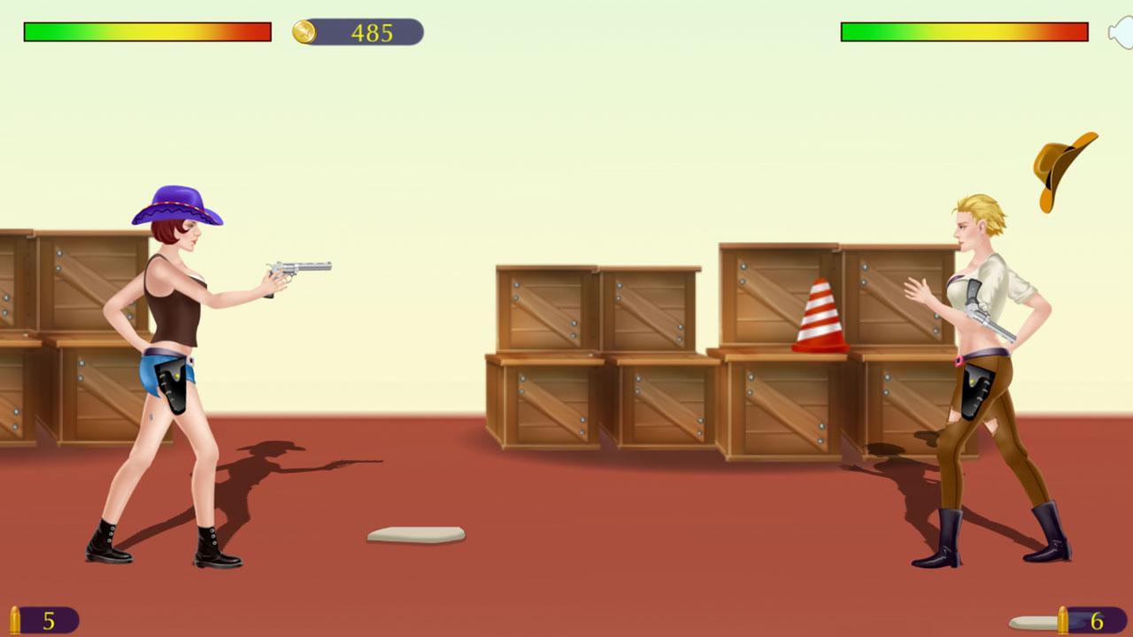 Western Cowboy Gun Fight