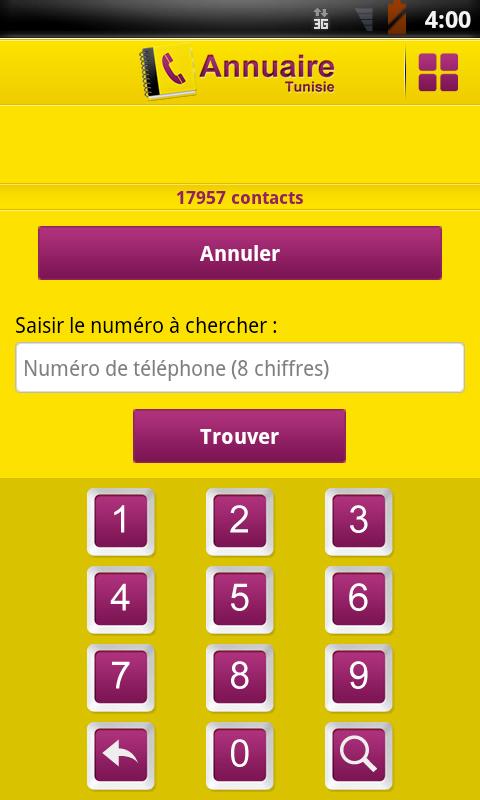 Annuaire Tunisie