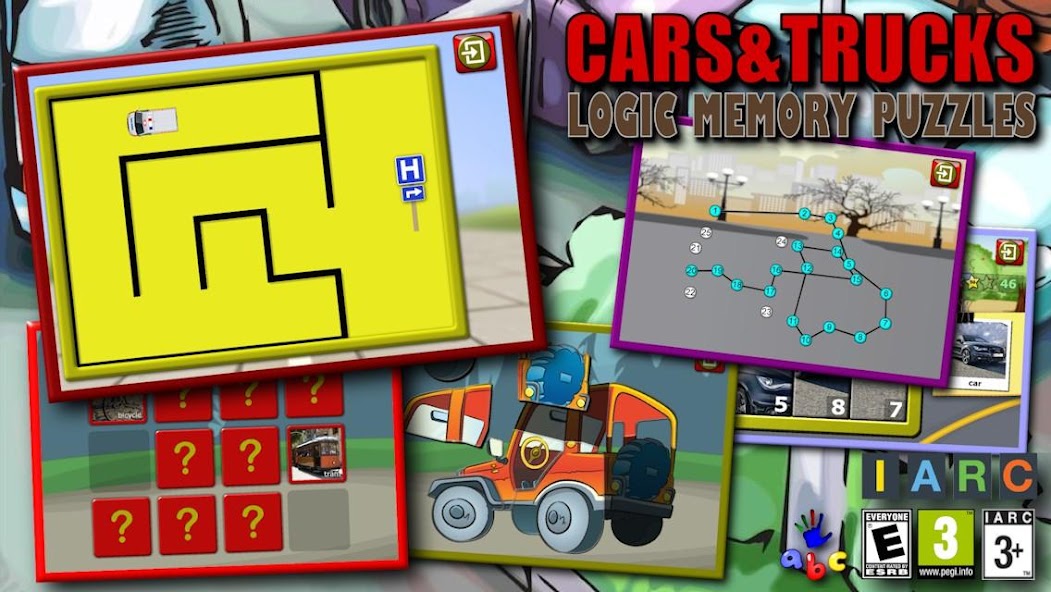 Kids Logic Memory Puzzles