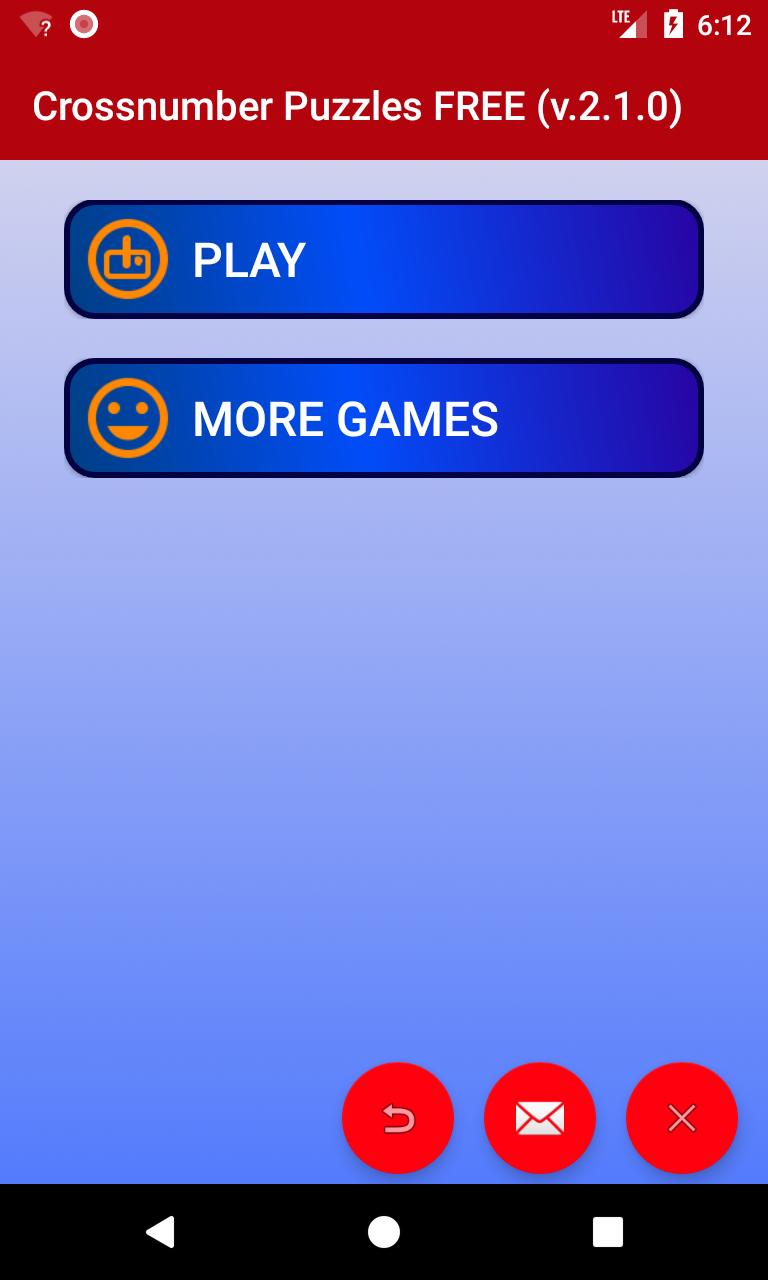 Cross-number puzzles games