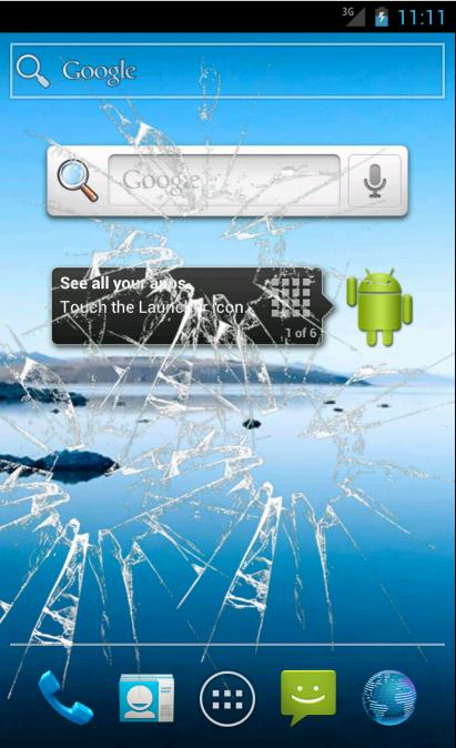 Broken Screen / Cracked Prank