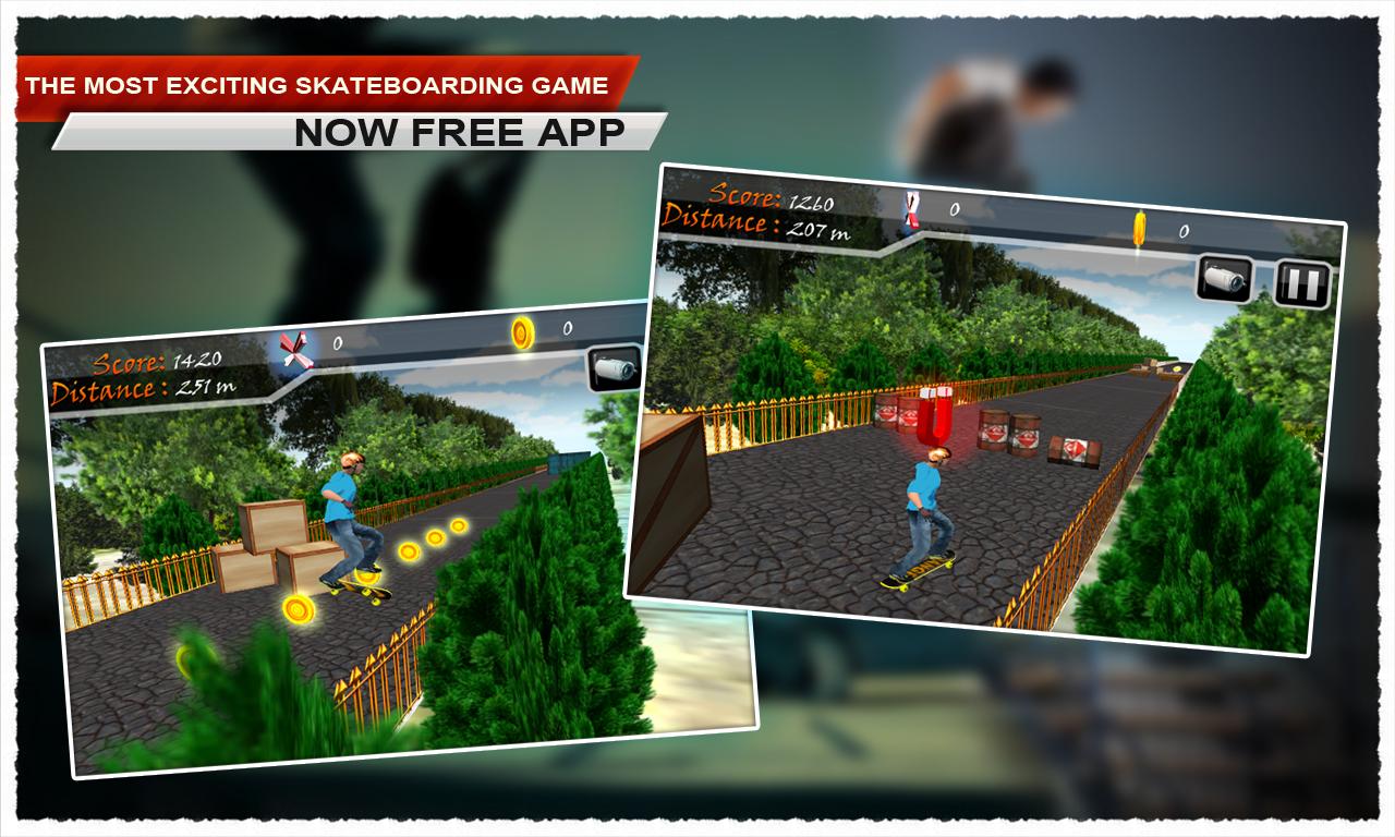 Amazing Street Skating Game