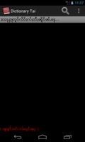 Dictionary Tai