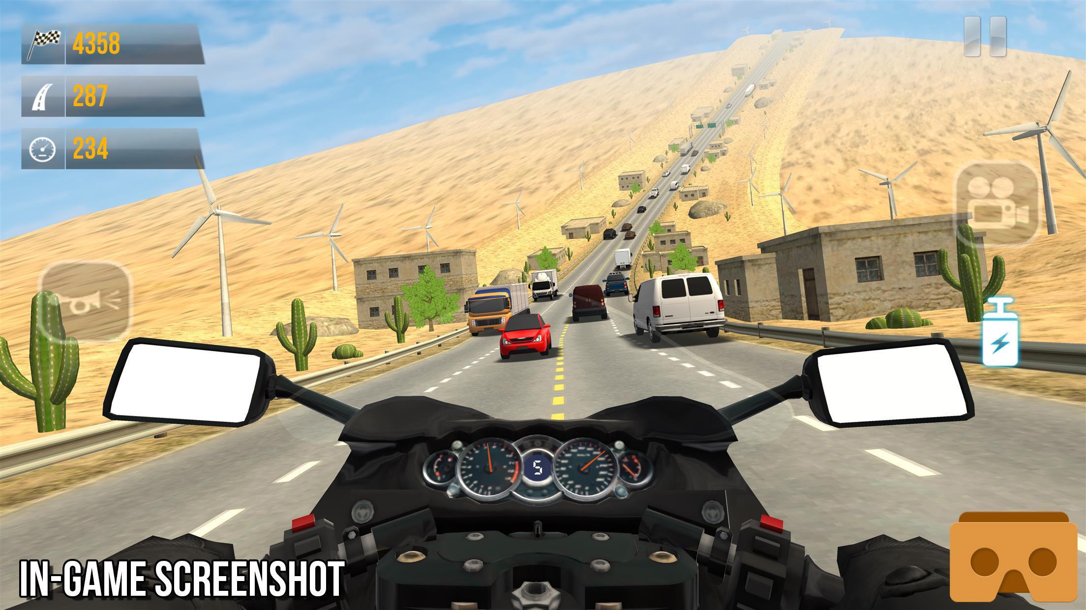 VR Motor Racing Mania 3D