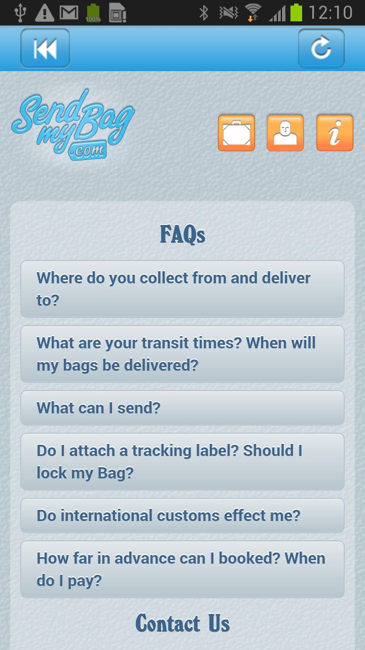 SendMyBag