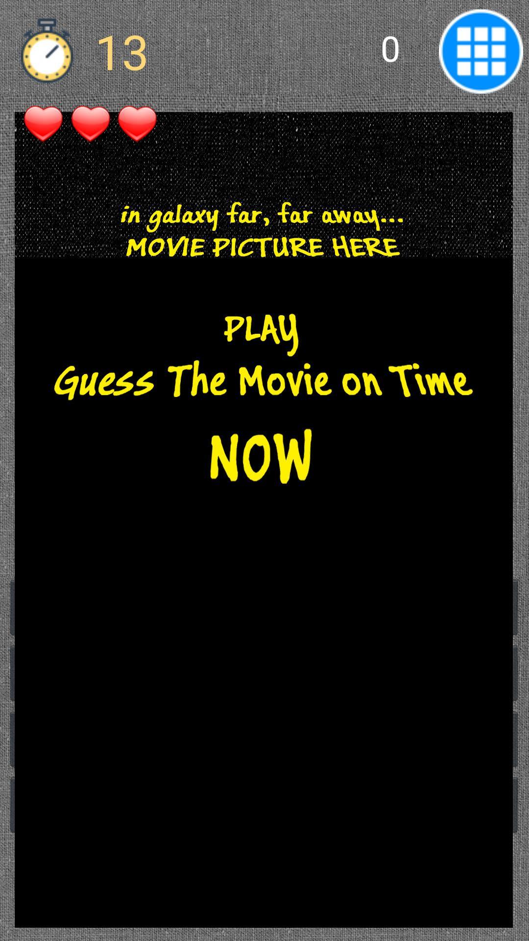 Movie game