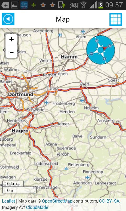 Germany Offline Road Map Guide
