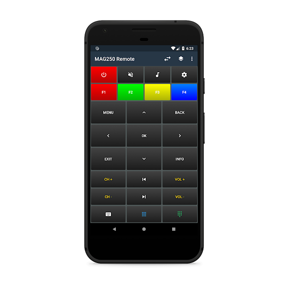 MAG250 Remote