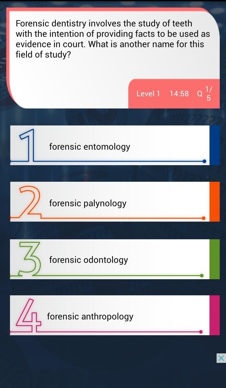 Dentistry Quiz