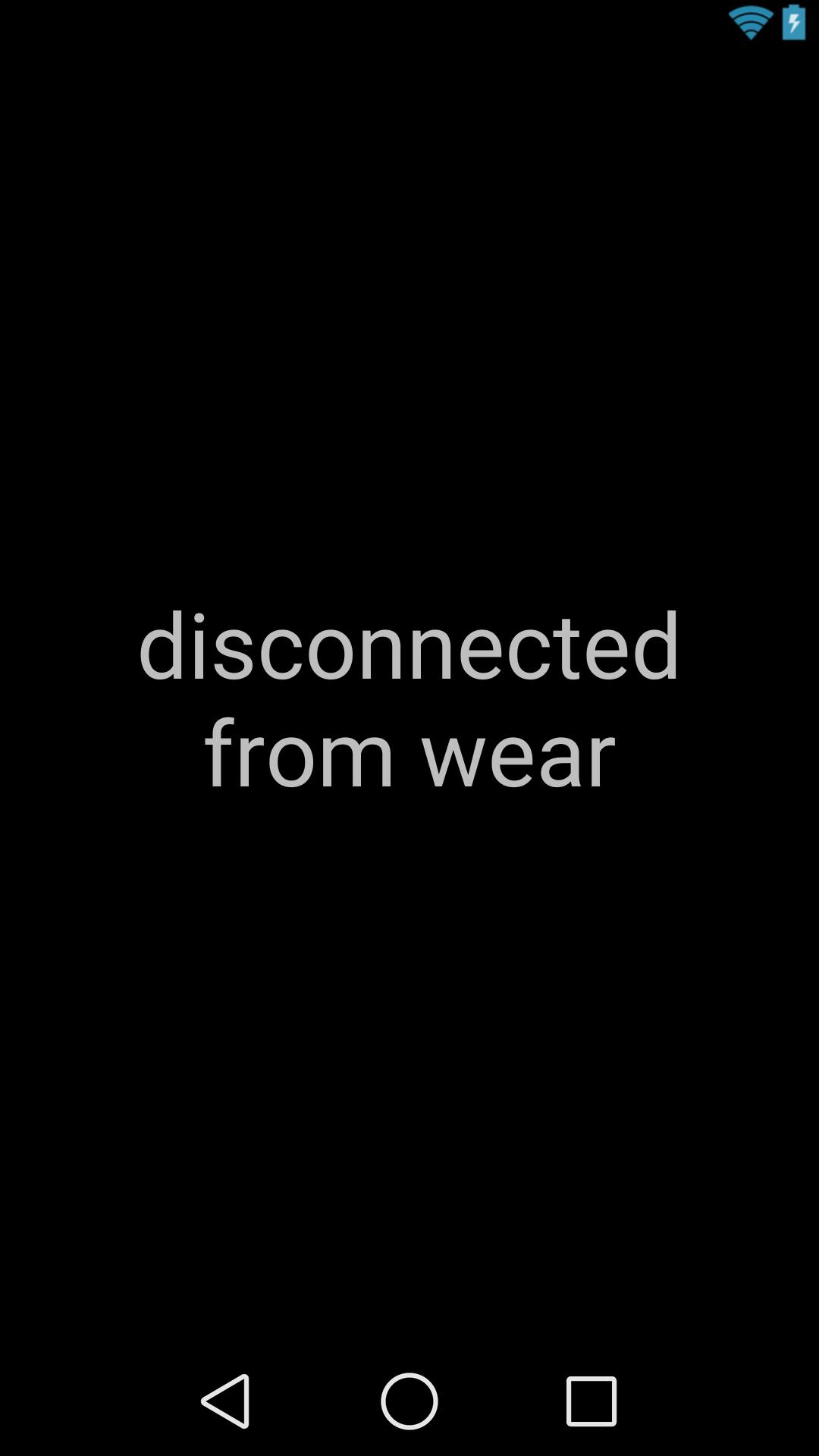 Disconnection Alert