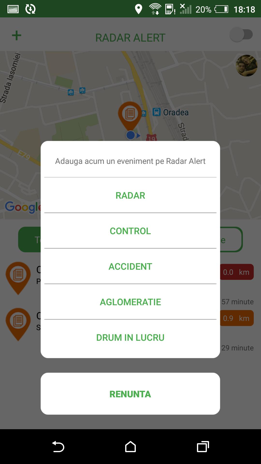 Radar Alert
