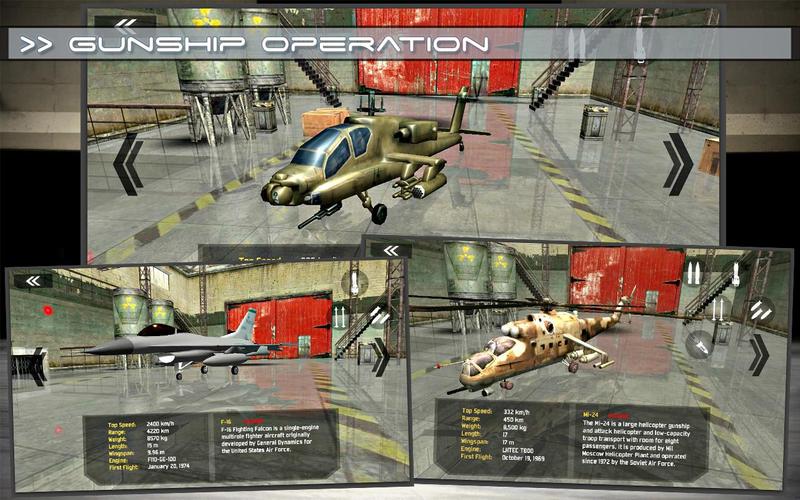Gunship Heli Combat Battle Game 2018