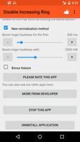 Disable Increasing Ring