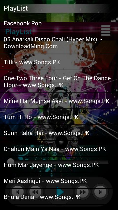 Shaking Mp3 Player