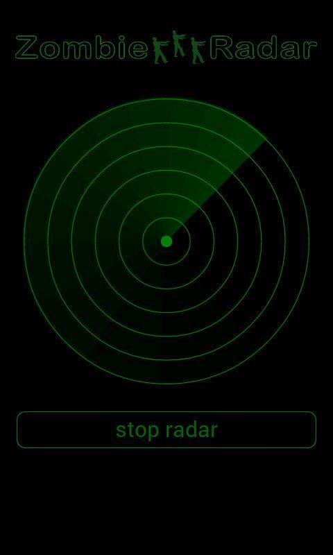 Zombie Radar Simulation