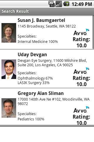 Find Doctor in USA