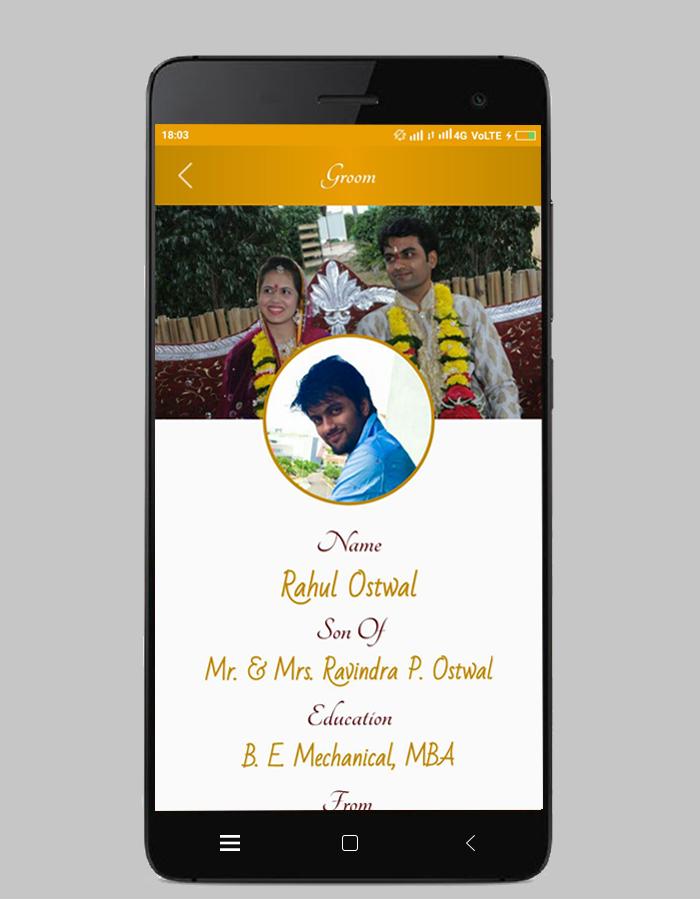 Rahul weds Archana