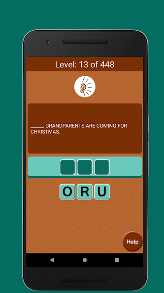 Jumble Word Game