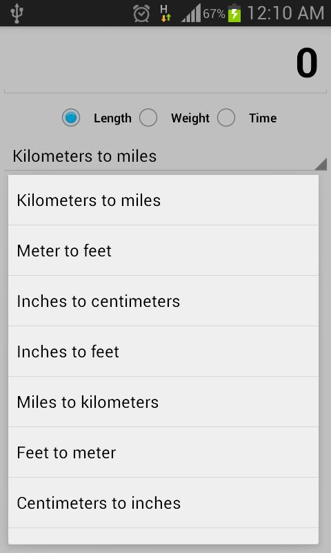 Metric Conversions