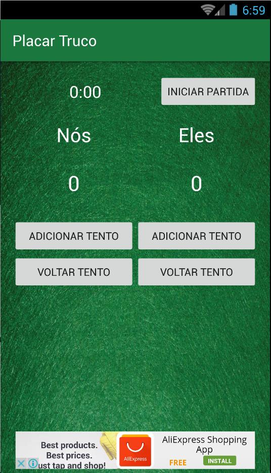 Placar Truco