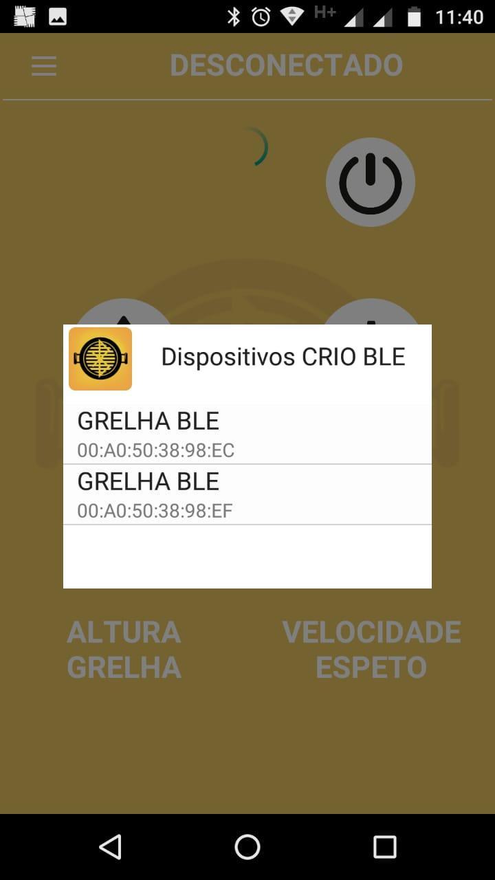 GRELHA BLE
