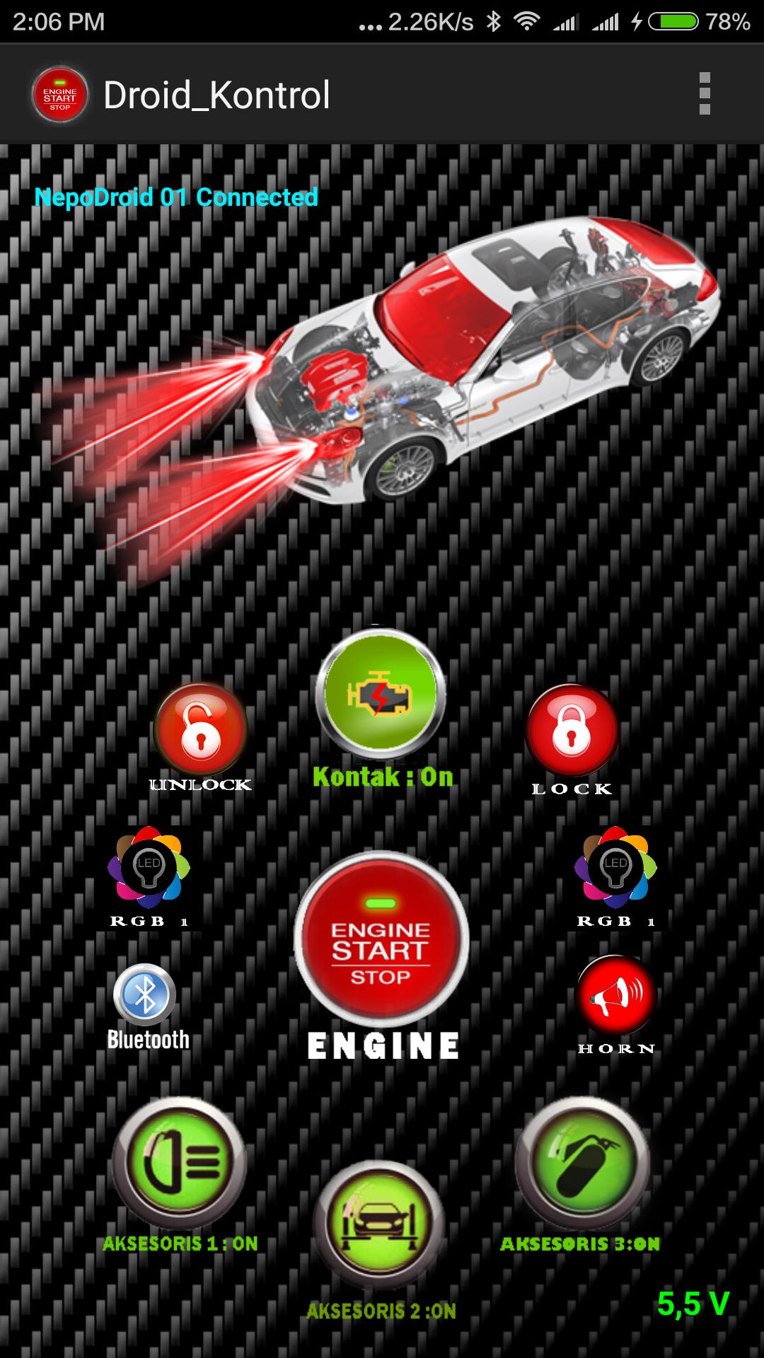 Start Stop Engine