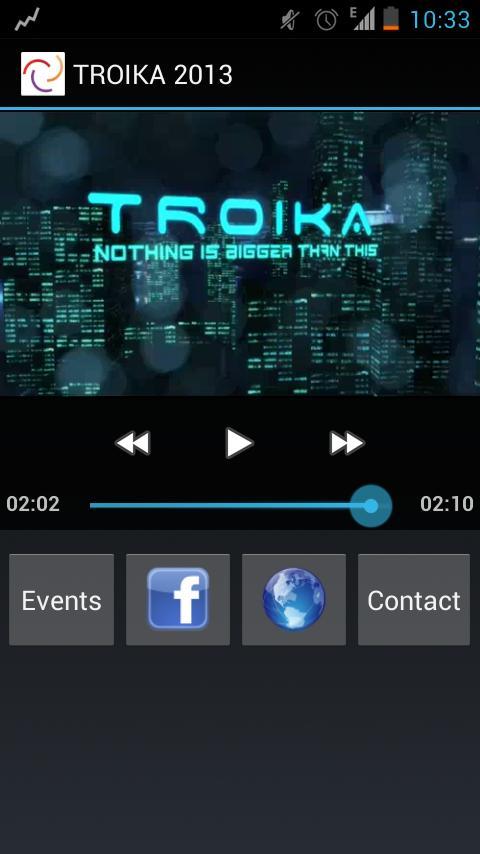 TROIKA 2013