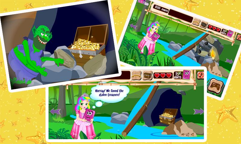 Juliet Island Adventure - princess game