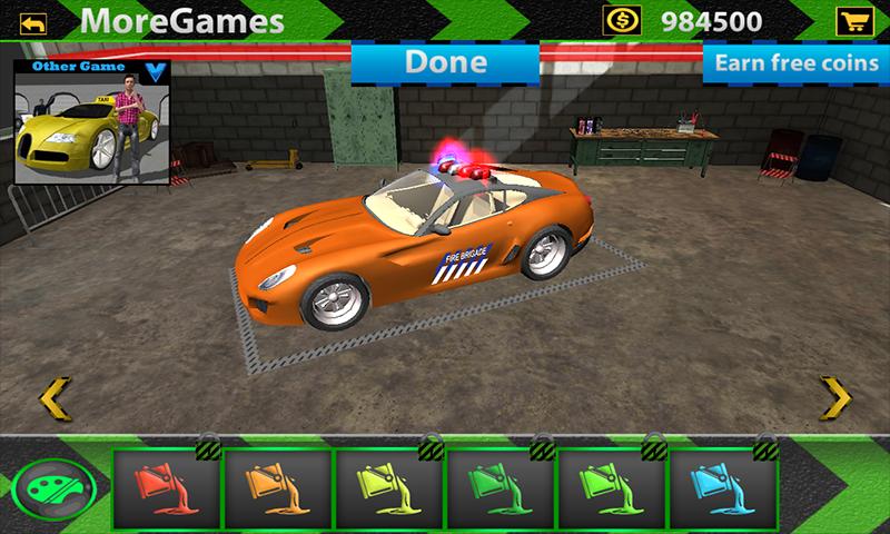 Fireman Rescue Parking 3D SIM