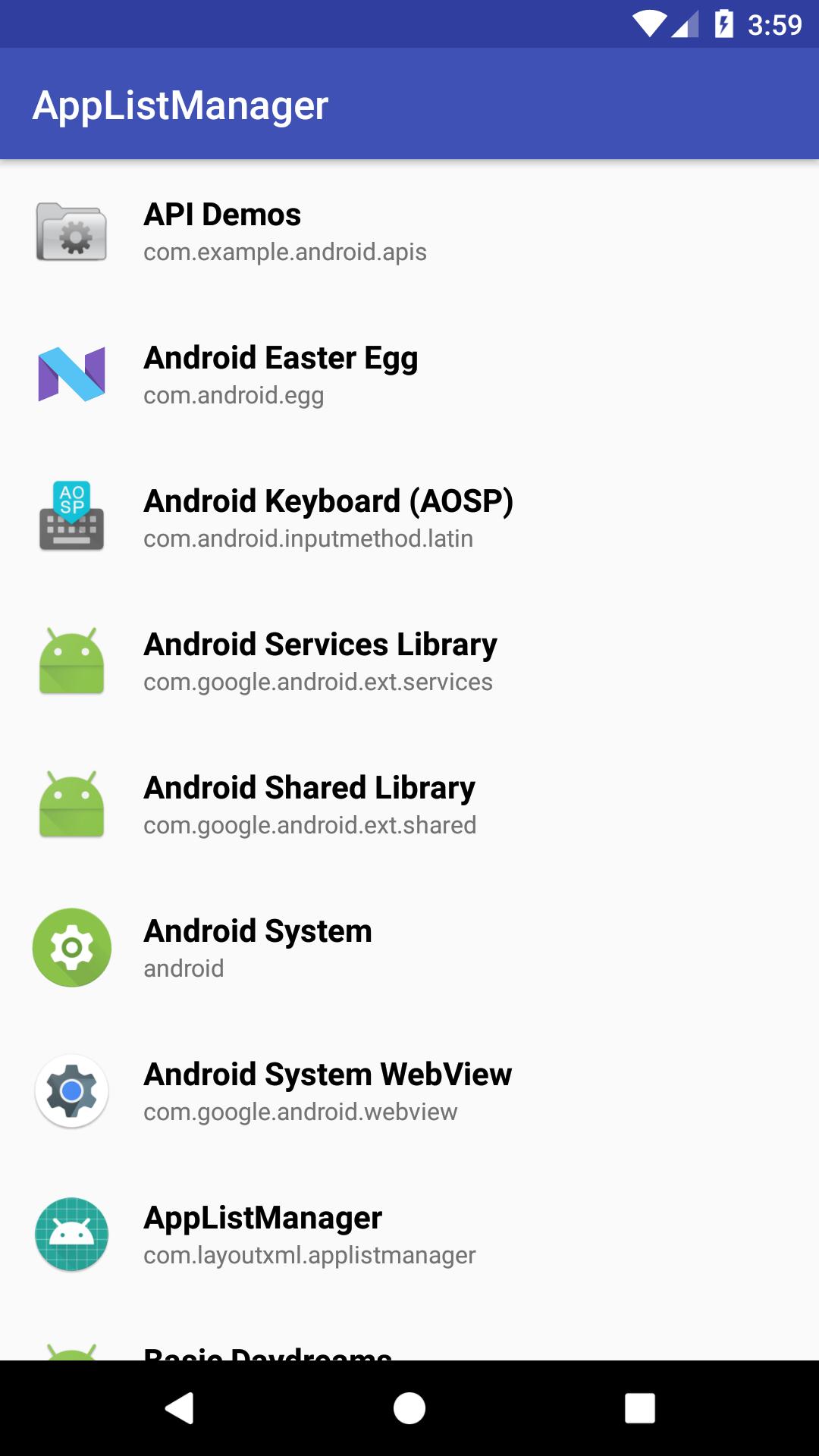AppListManager