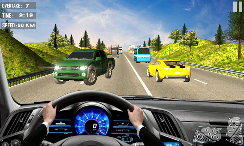 Racing In Truck