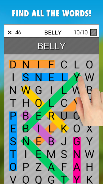 One By One Word Search PRO