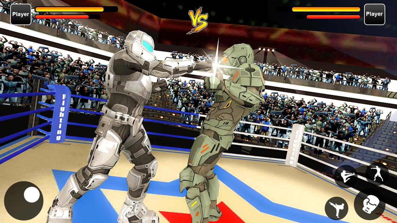 Robot Ring Fighting Real Robot
