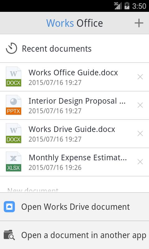 Works Mobile Office